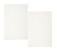 KOMBIUDA Alfombrillas Reutilizables Antideslizantes para Pollitos de 0-4 semanas, 2 Piezas Beige de Silicona con Estructura de Malla, para incubadoras y jaulas de cría doméstica, 47,2 x