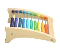 KOMBIUDA Aritmético de Madera para Educativo Montessori para Aprendizaje y Herramienta Didáctica para Desarrollo Cognitivo y Coordinación Mano