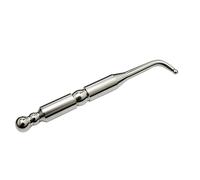 KOMBIUDA Auricular Probes De Acupuntura De Cobre Bolígrafos De Masaje Para Puntos De Presión Herramienta De Estimulación De Oído Con Cabeza Redonda Plata