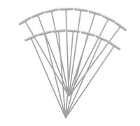 KOMBIUDA Barras De Hierro para Puerta De Jaula De Palomas, Diseño En T, Paquete De 25 Unidades, Tamaño Estándar, para Jaulas De Palomas Mensajeras Engorde, Accesorio De Paso para Aves