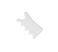 KOMBIUDA Bastón De Masaje Facial De Cerámica Herramienta De Gua Sha Reduce Ojeras y Hinchazón Para Cuidado De Piel Casa