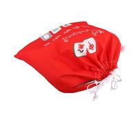 KOMBIUDA Bolsa De Almacenamiento Mahjong Bolsas De Juegos De Mesa Bolsa De Mahjong Bolso Grande con Cordón Bolsas con Cordón Accesorios De Mahjongg Sabana De Algodon Rojo