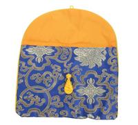 KOMBIUDA Bolsa Para Guardar Libros y Escrituras Budistas Diseño Étnico Vintage Brocado Duradero Resistente Manchas Adecuado Para Viajes y Actividades Al Aire