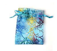 KOMBIUDA Bolsas Cordón 20 Pcs Embalaje De Joyas Gasa De Coral Elegantes Para y Eventos