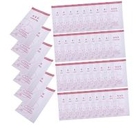 KOMBIUDA Bolsas Desechables Impermeables y Ligeras Sellado Hermético 100 de Papel y Limpieza para Vómito para Uso en Viajes en Taxis, Trenes y Coches