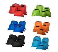 KOMBIUDA Bolsas Secas Impermeables para Kayak y Deportes Acuáticos 5 Pcs Bolsa Estanca Cierre Enrollable