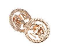 KOMBIUDA Broche De Solapa Derecho y Justicia Para Hombre y Mujer, Aleación Metálica Dorada, 2 Pines Para Traje Formal, Accesorio Profesional Para Abogados y Jueces