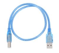 KOMBIUDA Cable USB Azul para Piano y Batería Electrónica, Protección Transparente y Conexión Segura, Accesorio para Instrumentos Electrónicos y Equipos de Música, Compatible Midi y Teclado