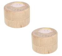 KOMBIUDA Caja De 2 Piezas Para Mi Primer Corte De Pelo Para Niños Y Niñas Caja De Almacenamiento Para Cortes De Pelo Contenedor Para Cortes De Bebé.