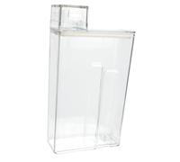 KOMBIUDA Caja de Almacenamiento Transparente para Detergente de Lavandería Botella de Gran Capacidad para Jabón Líquido y Polvo Envase Seguro y Práctico para Uso Doméstico