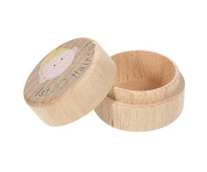 KOMBIUDA Caja De Recuerdo Para Corte De Pelo De Ñiño Caja Porta Cortes De Pelo De Madera Duradera Almacenamiento Seguro Uso Baby Shower Para Padres Primerizos