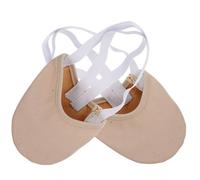 KOMBIUDA Calcetines Invisibles Antideslizantes para Baile Transpirables y Elásticos para Mujer y Niña Talla Color Piel para Yoga Danza y Pilates Interiores