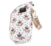 KOMBIUDA Calentador Biberón Portátil Con Funda Térmica De Poliéster Calentamiento Rápido y Uniforme Compatible Mayoría Botellas Infantiles Carga Usb Para Uso Casa y Coche