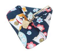 KOMBIUDA Cartera De Gato De Estilo Japonés, Algodón, Plegable Hebilla Magnética, Monedero para Mujer, Uso Diario, Tamaño Compacto y Diseño Triangular