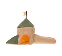 KOMBIUDA Casa de Juguete para Hámster: Decoración de Hábitat para Pequeños Animales - Caseta de Tela para Cobayas - Recinto Interior - Escondites para Hámster