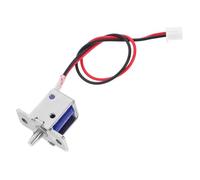KOMBIUDA Cerradura Electromagnética Micro Recorrido De 4,5 Mm, Solenoide De Inducción Para Puertas De Gabinete y Cajones, Actuador De Marco Abierto Dc12v-1a, Adecuada Para Oficina y Hogar