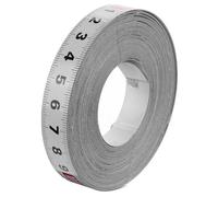 KOMBIUDA Cinta Métrica Autoadhesiva de Regla Adhesiva Blanca para Banco de Trabajo Flexómetro Resistente y Versátil para Medición Precisa Carpintería y Superficies Diversas