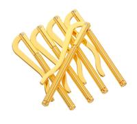 KOMBIUDA Clips Metálicos para Billetes Vintage Resorte, 5 Piezas, Material Aleación Metálica, para Hombre, Uso Diario Billetera Plegable, Tamaño Pequeño y Compacto