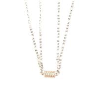 KOMBIUDA Collar Colgante para Acero Inoxidable Magnético Diseño Tornillo Corto Conjunto 2 Piezas para San Valentín y Uso Diario