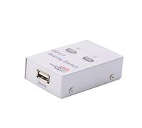 KOMBIUDA Compartidor Automático USB Impresora y Escáner de Conmutador Periférico para Computadoras y Reduce Oficina