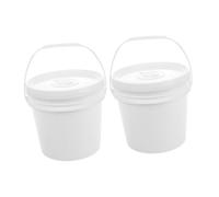 KOMBIUDA Contenedor para de Almacenamiento Cubo de 4 L para para Bebés con Sello Soporte de Plástico Reutilizable para para El Hogar Y El Automóvil