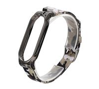 KOMBIUDA Correa de Repuesto Compatible con Mi Band Banda de Reloj Material y Duradero Diseño de Marrón de Instalar y Cambiar