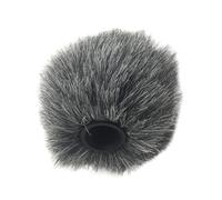 KOMBIUDA Cubierta Antipolvo para Micrófono de Cámara Parabrisas Peludo Espuma Absorbente de Sonido Tamaño Compacto y Liviano Protector de Viento para Micrófonos de Cámara y Móvil