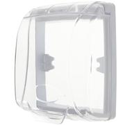KOMBIUDA Cubierta Timbre Protectora Transparente para Timbre de Puerta Exterior Compatible Teclados y Sistemas de Control de Acceso Diseño Resistente Lluvia y Nieve para Protección Electrónica
