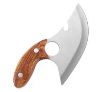 KOMBIUDA Cuchillo de chef para cortar carne con mango ergonómico y acero inoxidable de alta dureza, apto para uso en cocina y parrilla