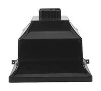 KOMBIUDA Desviador de Agua de Lluvia Curvo de Aleación de Aluminio Adaptador para Bajante de Canalón Conector de Drenaje Resistente Intemperie para Sistema de Canaletas de Techo Exterior