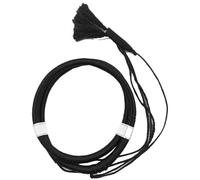 KOMBIUDA Diadema para Hombre Árabe de 48 Cm Diseño Trenzado, Color Negro, Accesorio Tradicional para Pañuelo Shemagh en Fiestas Temáticas y Disfraces de Medio Oriente