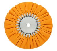 KOMBIUDA Disco de Pulido de Algodón para Metal Rueda Pulidora de 150 MM Accesorio para Pulidoras de Ángulo Kit de Pulido de Metales para Maquinaria y Automóviles Uso Profesional