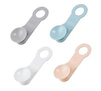 KOMBIUDA Elevador de Tapa de Inodoro 4 Piezas Ventosa de Goma Accesorios para Baño Colores y Manijas para Tapa de Inodoro Reutilizables y Fáciles de Limpiar para Uso Doméstico
