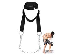 KOMBIUDA Entrenador Avanzado de Cuello con Arnés de Cabeza y Peso para Hombros Equipo de Entrenamiento Resistente con Neopreno Acolchado para Fitness Deportivo Adulto Color Negro