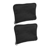 KOMBIUDA Estuche Protector Bolsa Ligera de Tela con Cremallera de Almacenamiento de 2 Piezas para Monitor de Presión Arterial Adecuado para Viajes y Uso Diario