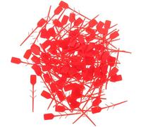 KOMBIUDA Etiquetas de Seguridad para Extintores 100 Sellos Plásticos Impermeables Diseño Fácil de Romper para Pasadores de Bloqueo en Inspecciones de Seguridad