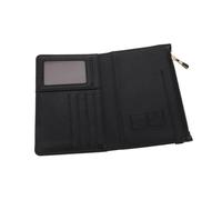 KOMBIUDA Funda Protectora para Tarjetas y Pasaporte de PU Resistente al Agua con Múltiples Ranuras para Tarjetas y Diseño Integrado para Profesionales y Estudiantes