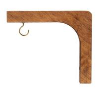 KOMBIUDA Gancho de Madera Resistente para Macetas para Colgar en Pared, Soporte Decorativo Elegante para Plantas en Dormitorio o Habitación Infantil