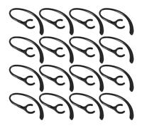 KOMBIUDA Ganchos Giratorios para Auriculares 9Mm Negros Soporte Antipérdida 30 Piezas Clips Flexibles para Correr Ciclismo y Entrenamiento Deportivo