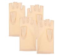 KOMBIUDA Guantes de Verano Transpirables de Spandex Protección Solar Anti-UV y Refuerzo Duradero para Conducción y Actividades al Aire Libre 2 Pares