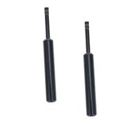 KOMBIUDA Herramienta para Abrir Tapa Trasera de Reloj Mango Negro y Cuchilla de Acero Inoxidable, Kit de 2 Piezas para Reparación Profesional y Uso Diario