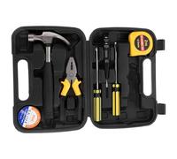 KOMBIUDA Herramientas Multipropósito con Caja Compacta Kit para Automoción y Bricolaje Casa y Coche Resistente para Reparaciones Básicas