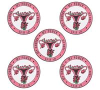 KOMBIUDA Insignia de solapa "Cuida tu propio útero" - Broche médico para mujer - Broche de seguridad - Joyería para profesionales de la salud, accesorios de vestir