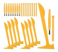 KOMBIUDA Juego de Herramientas de Excavación Arqueológica para Set de 3 Piezas 10 Martillos 10 Clavos 10 Cepillos de PVC Juguete Educativo para Excavación de Fósiles y Dinosaurios