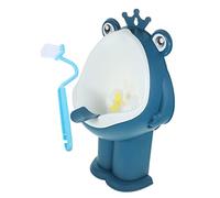 KOMBIUDA Juego de Orinal de Pie para Niños Asiento de Inodoro para Niños Pequeños Soporte de Suelo Colgante Orinal para Bebés Entrenamiento para Ir al Baño Orinal para Orinar