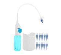 KOMBIUDA Kit De Limpieza De Oídos Multifuncional Herramienta Manual Para Eliminación De Cera Sistema De Irrigación Para Diseño Ergonómico y Portátil Limpieza Para Adultos