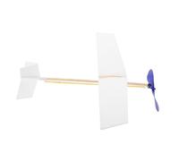 KOMBIUDA Kit de Planeador de Espuma DIY con Propulsión de Banda de Goma para Educativo y Divertido para Actividades al Aire de Sin Pilas Requeridas
