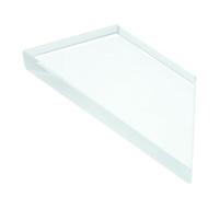 KOMBIUDA Lente Óptica de Enseñanza de Vidrio Trapezoidal para Laboratorio Físico Herramienta Educativa para Estudiantes Equipo de Enseñanza de Física y de Refracción de Luz