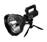 KOMBIUDA Linterna LED para Exteriores Recargable Usb, Foco de Gran Tamaño P70, Linterna Portátil de Mano Batería 8000mah, Luz Potente para Camping, Emergencia y Búsqueda