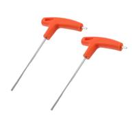 KOMBIUDA Llave Hexagonal Mango T 3 MM Cabeza Plana y Bola Herramienta Manual para Reparación Ajuste Preciso para Bicicletas y Montaje de Muebles